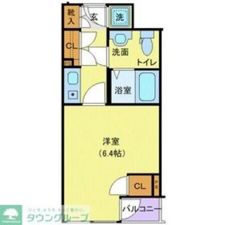 メイクスデザイン白金台の物件間取画像